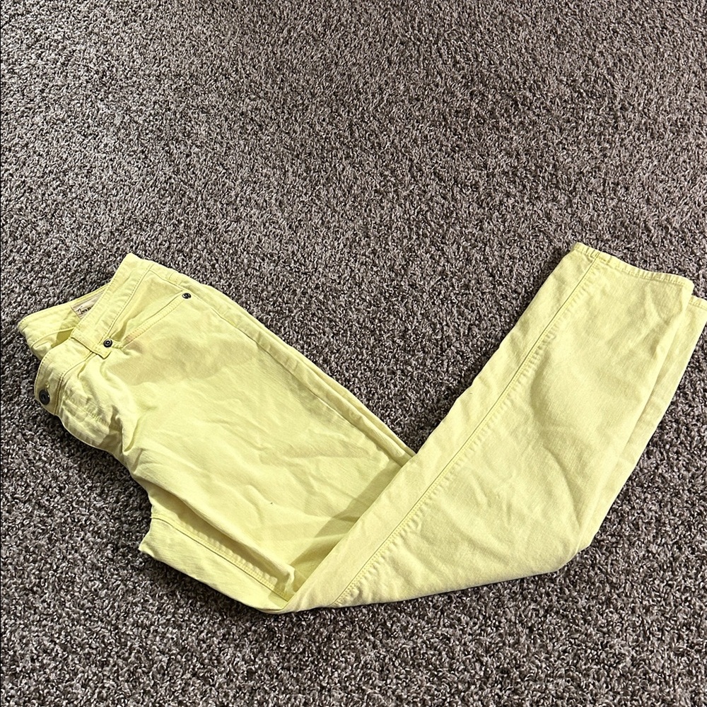 Vince Camuto Chartreuse/Yellow Jeans